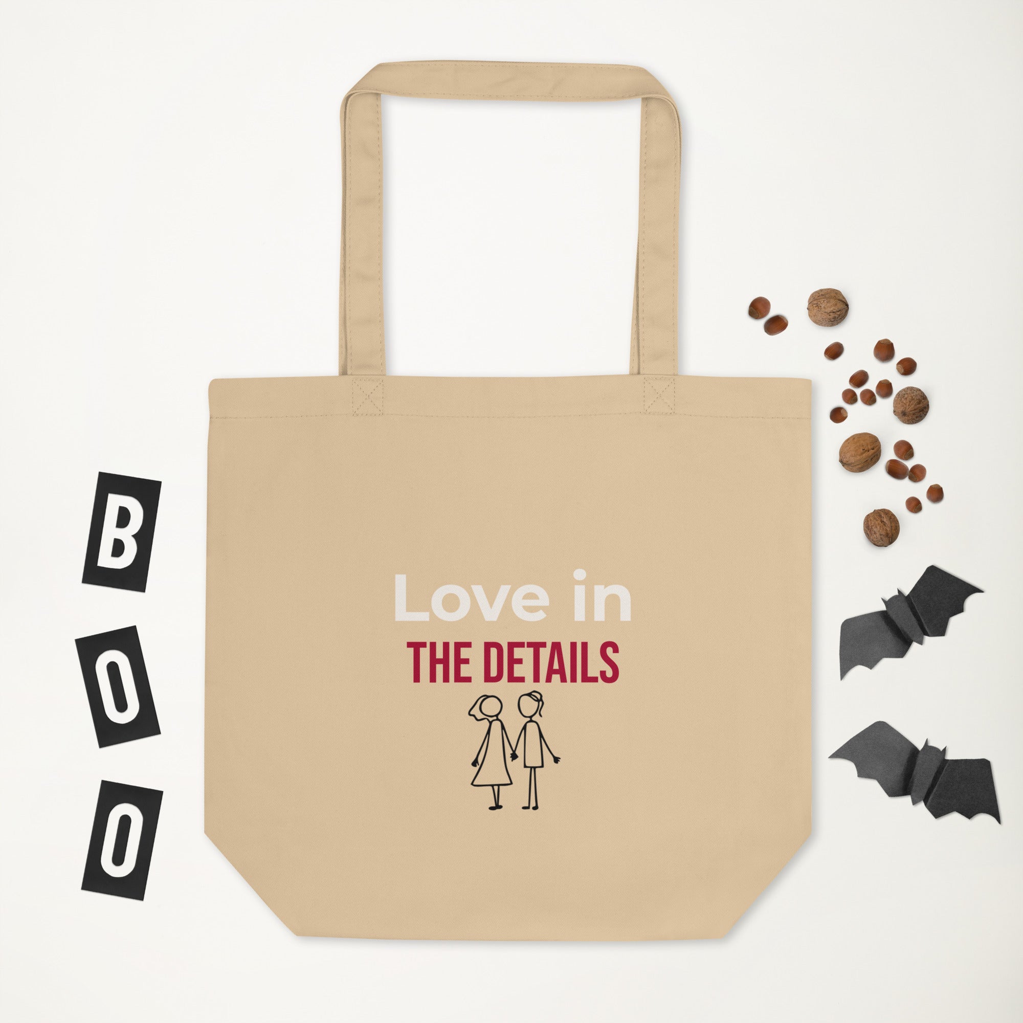 "Love in the Details" Reusable Tote Bag - THE LOVE EDIT