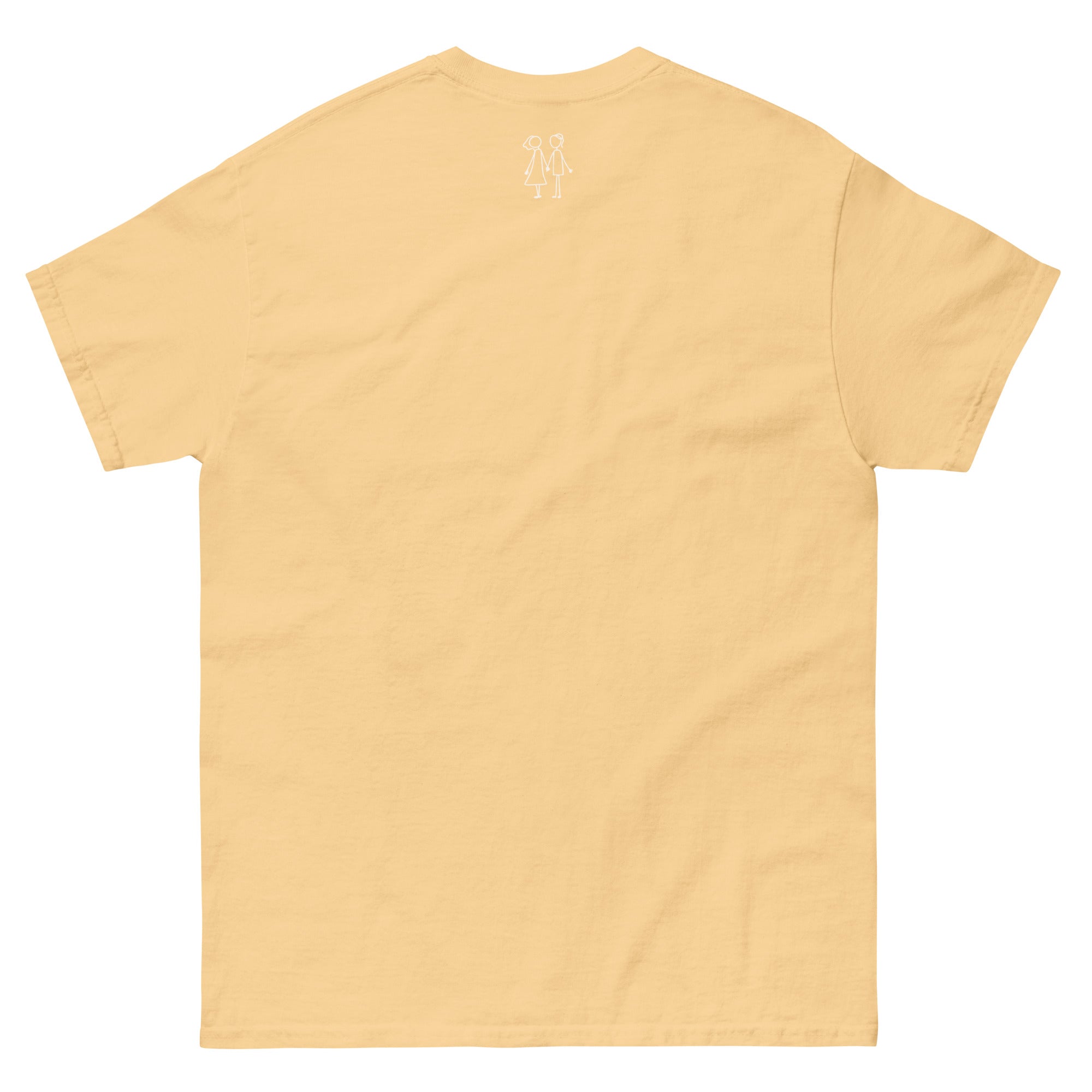 "Us Against the World" Classic T-Shirt – Cream Edition - THE LOVE EDIT